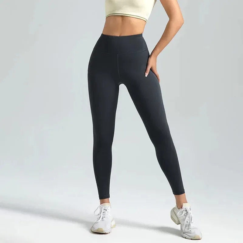 2024 New Sport Leggings for Women High Waist Yoga Leggings Soft Breathable Sports Tights Leggings Fitness Gym Elastic Pants Y2K