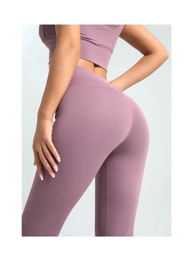 2024 New Sport Leggings for Women High Waist Yoga Leggings Soft Breathable Sports Tights Leggings Fitness Gym Elastic Pants Y2K