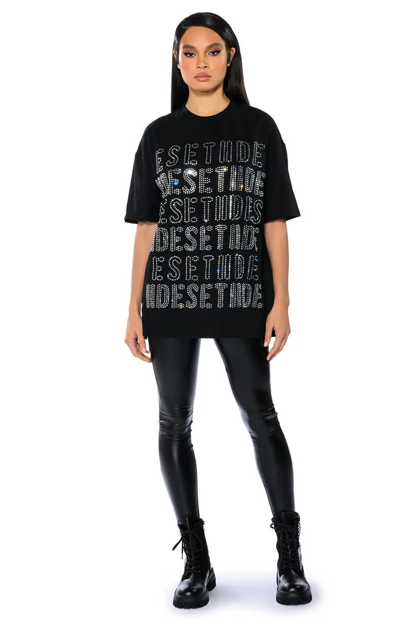 ALPHABET CITY OVERSIZED GRAPHIC TSHIRT