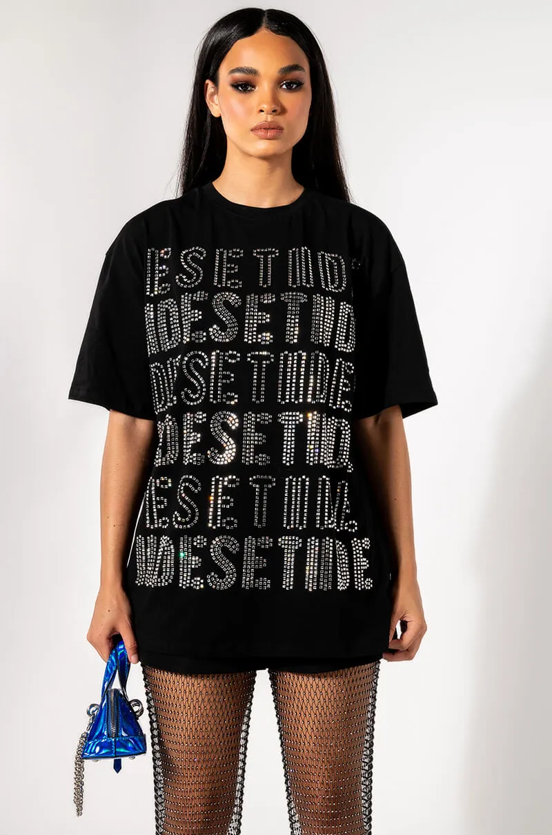 ALPHABET CITY OVERSIZED GRAPHIC TSHIRT