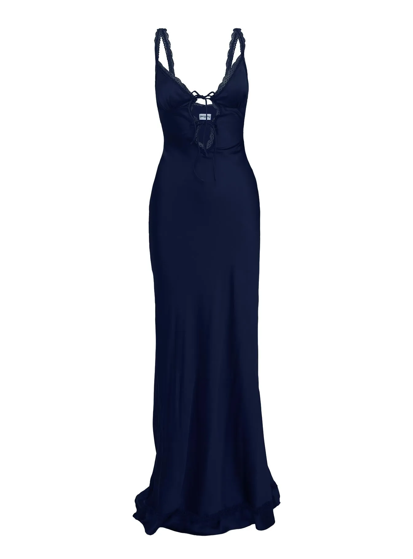 Aphrodyte Lace Maxi Dress Navy