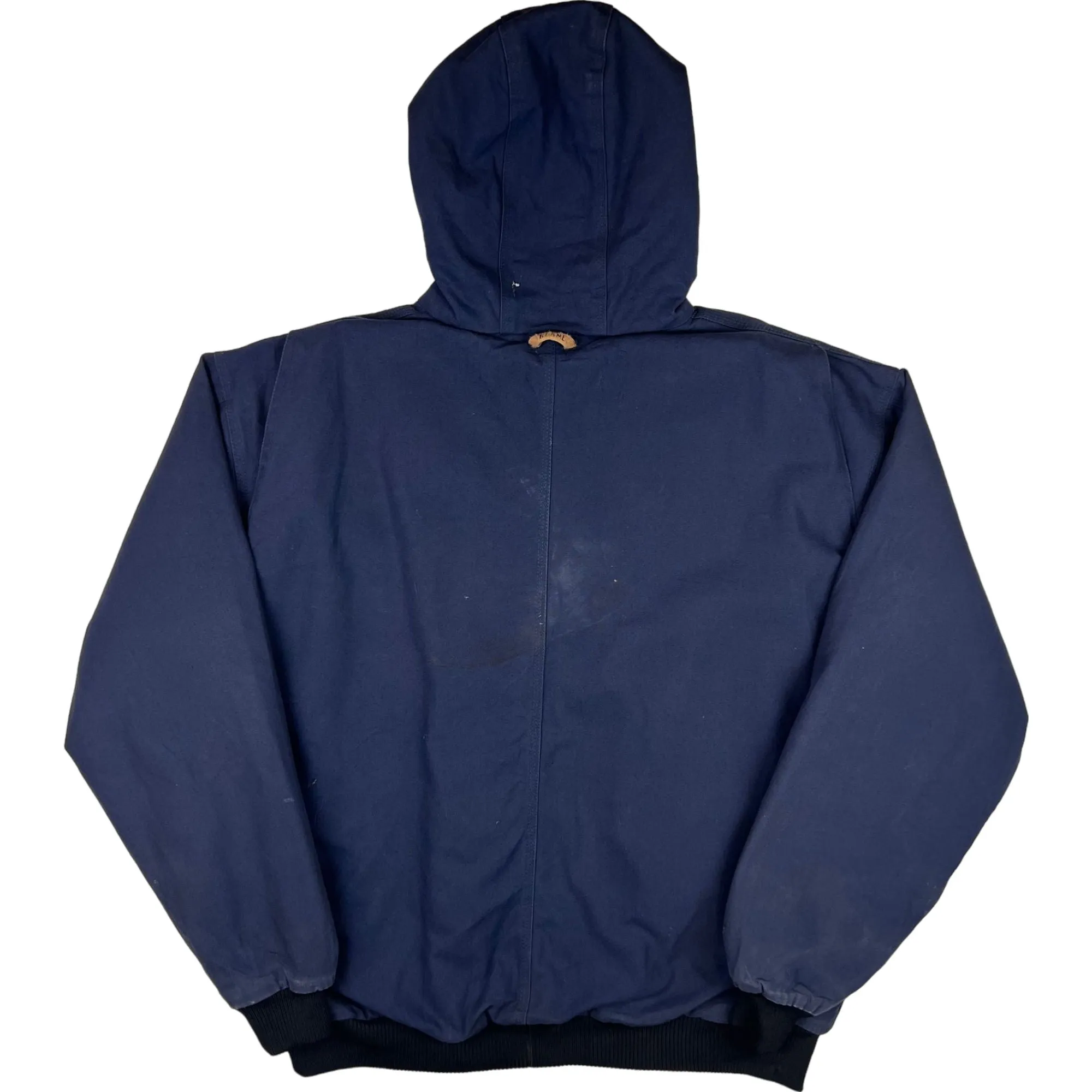 Berne Hooded Workwear Active Style Jacket Navy