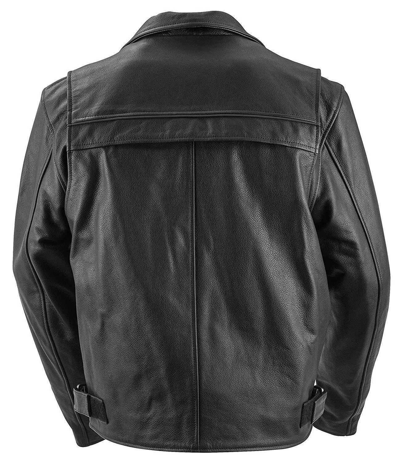 Black Brand Neanderthal Men's Leather Jacket