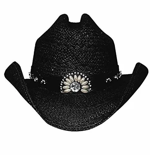 Bullhide Hats Itchygoonie Straw Western Cowboy Hat Style 2223BL