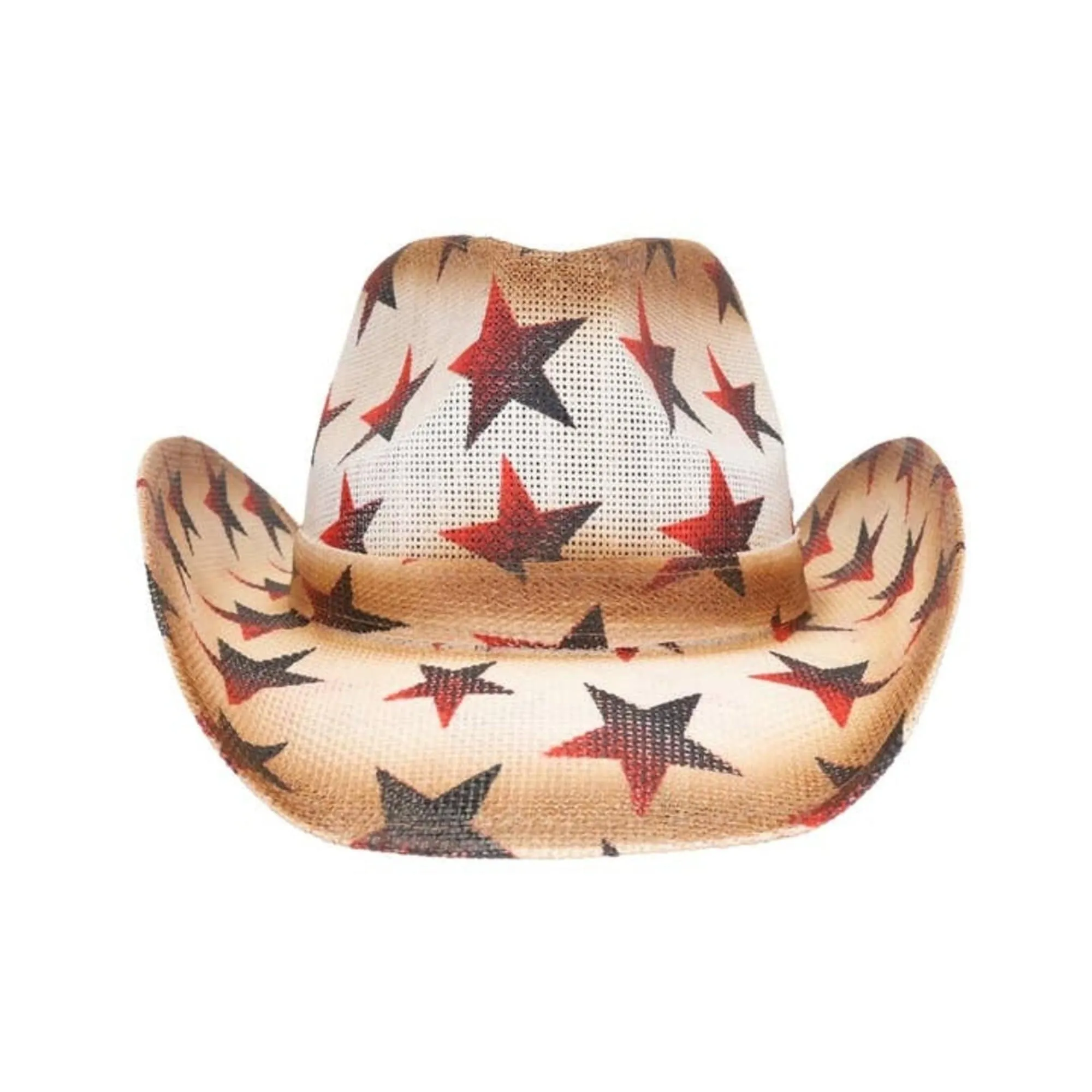 CBC0026 Ombre Star Pattern Cowboy Hat