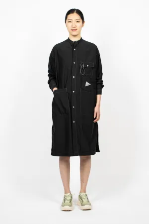 Cordura Typewriter Long Shirt Black