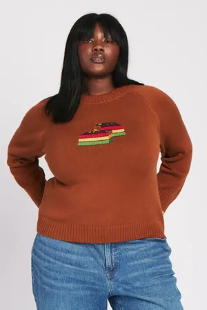 COTTON RAINBOW COOKIE SWEATER