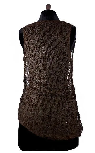 Cowl Top - Glitzy Glam (Coffee & Toffee Only - Limited Availability)