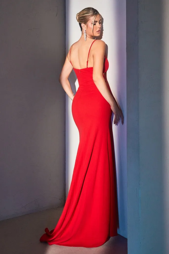 Daring | Fitted Sexy Cut Out Gown | LaDivine CH129