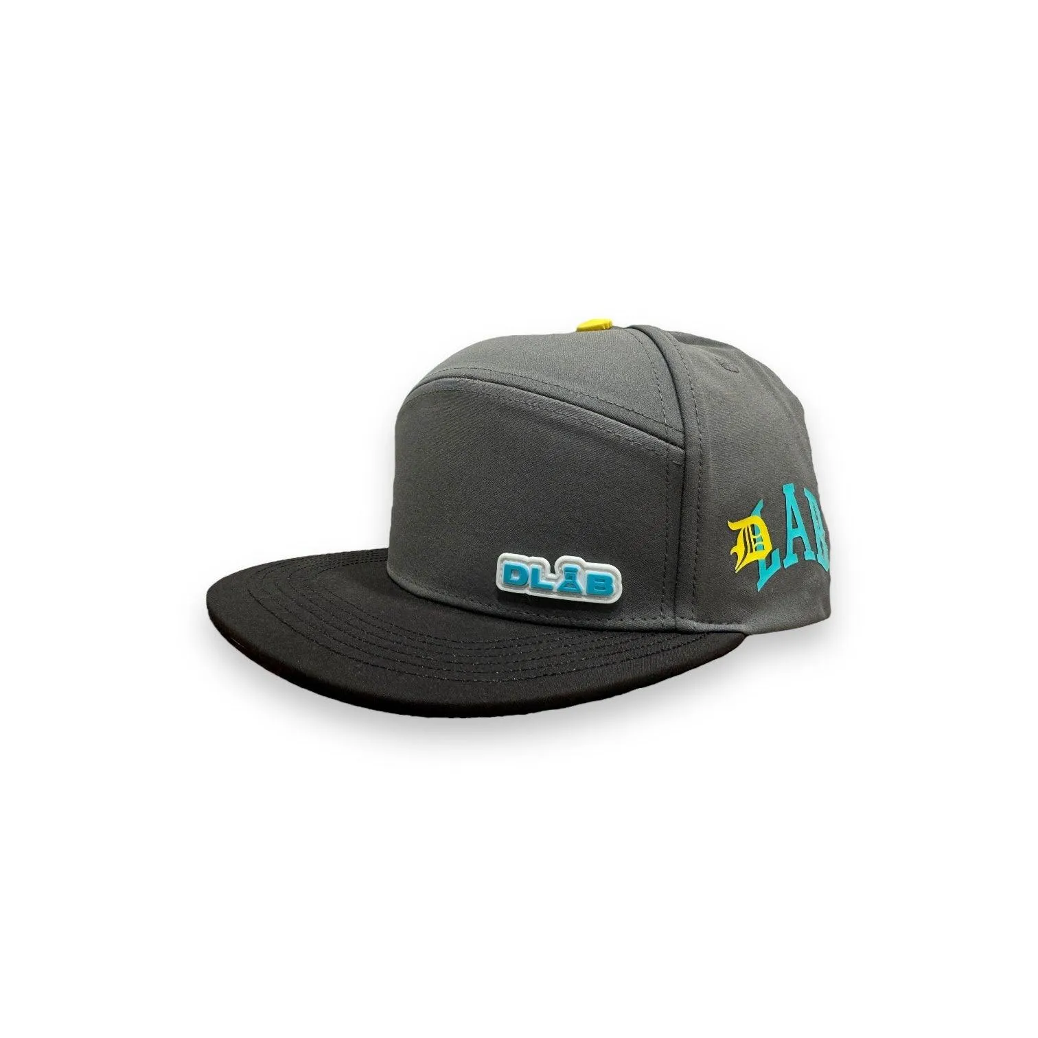 DLAB WaterProof Hybrid 5 Panel SnapBack Gray/Black