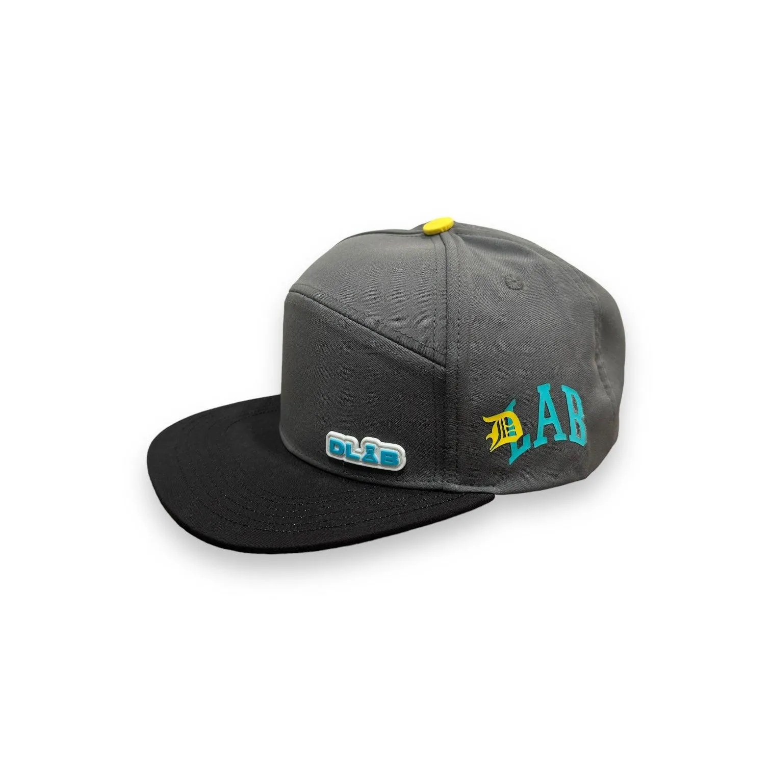 DLAB WaterProof Hybrid 5 Panel SnapBack Gray/Black