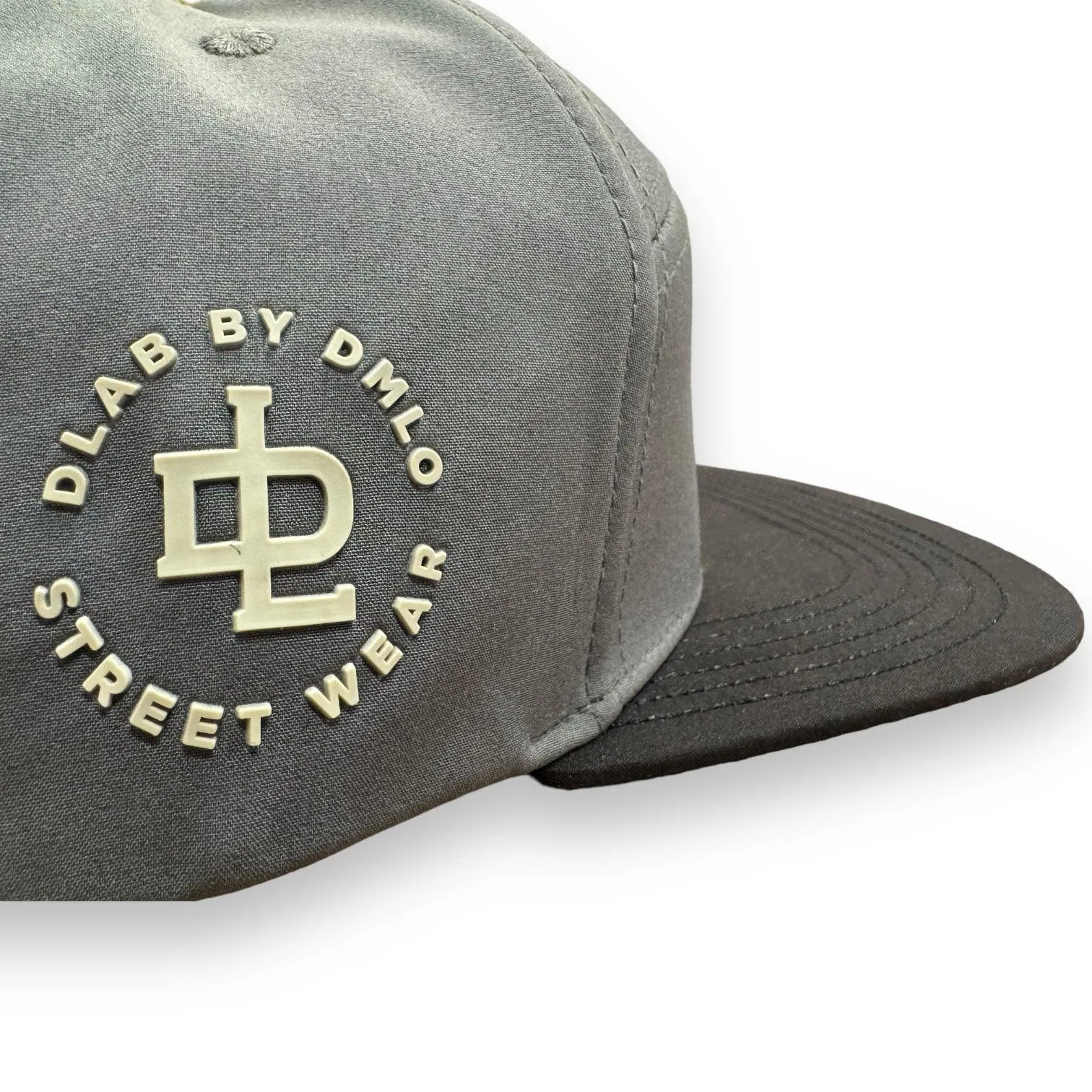 DLAB WaterProof Hybrid 5 Panel SnapBack Gray/Black