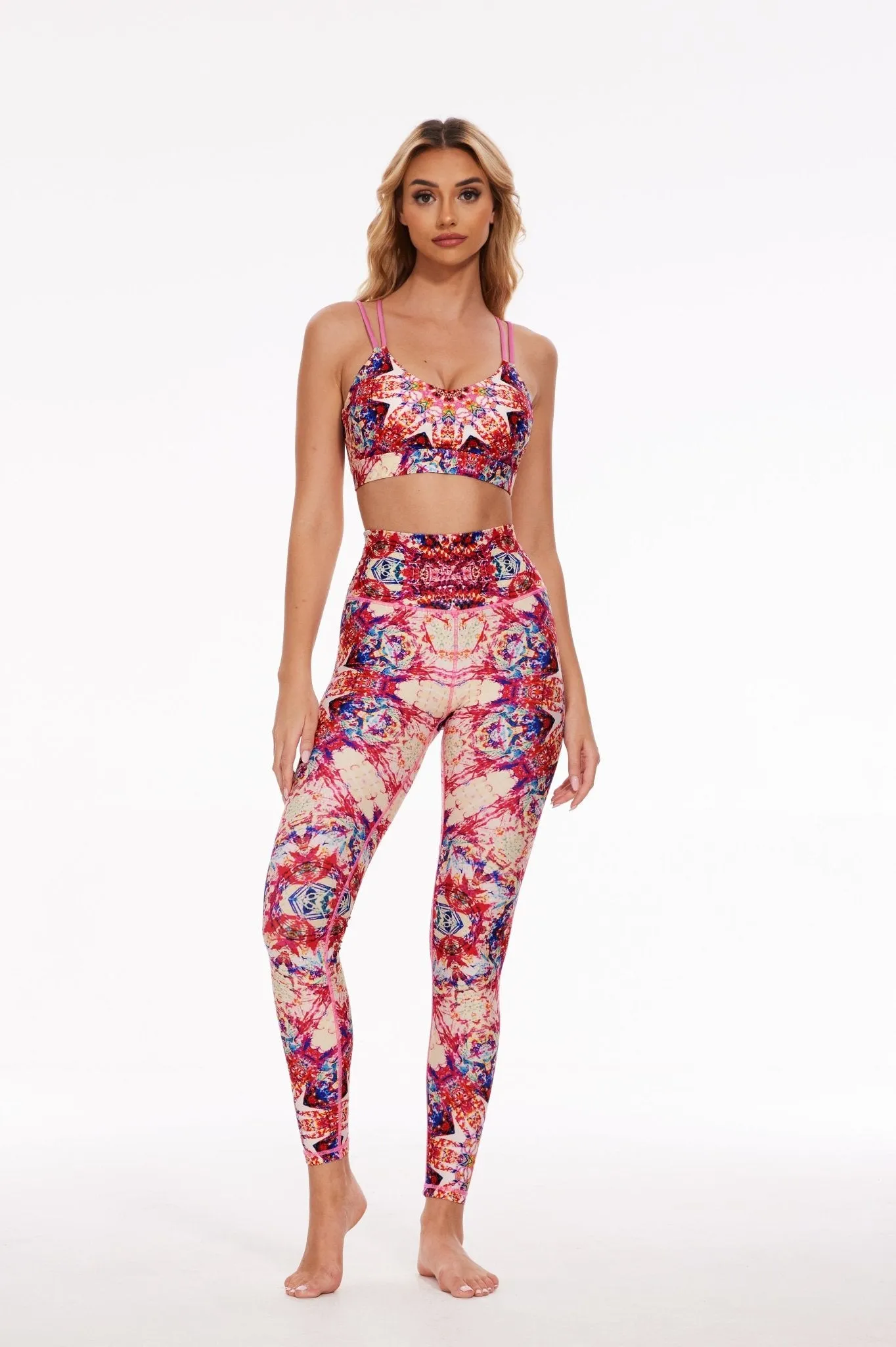 Exotic Mandala High-waisted Leggings