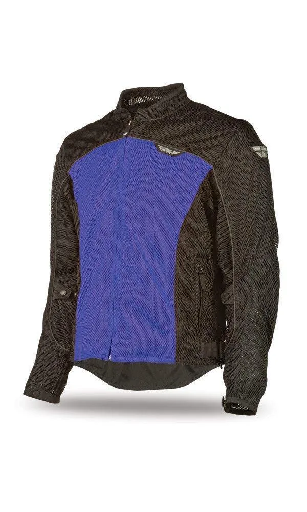 Fly Racing 'Flux Air' Mens Silver Mesh Jacket