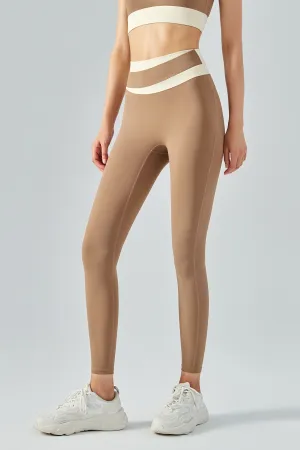 High-Rise Colorblock Workout Leggings