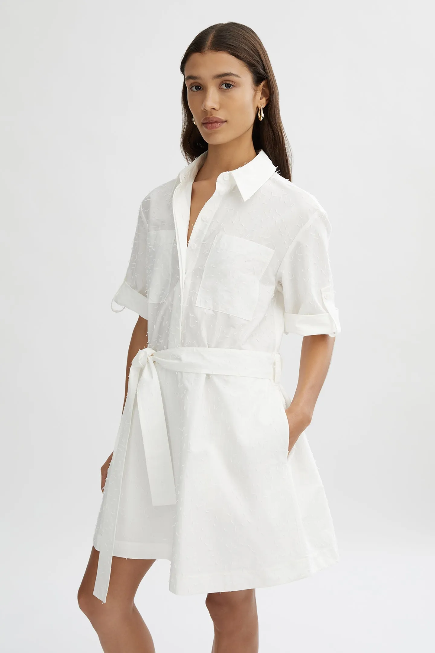 Johanna Mini Shirt Dress