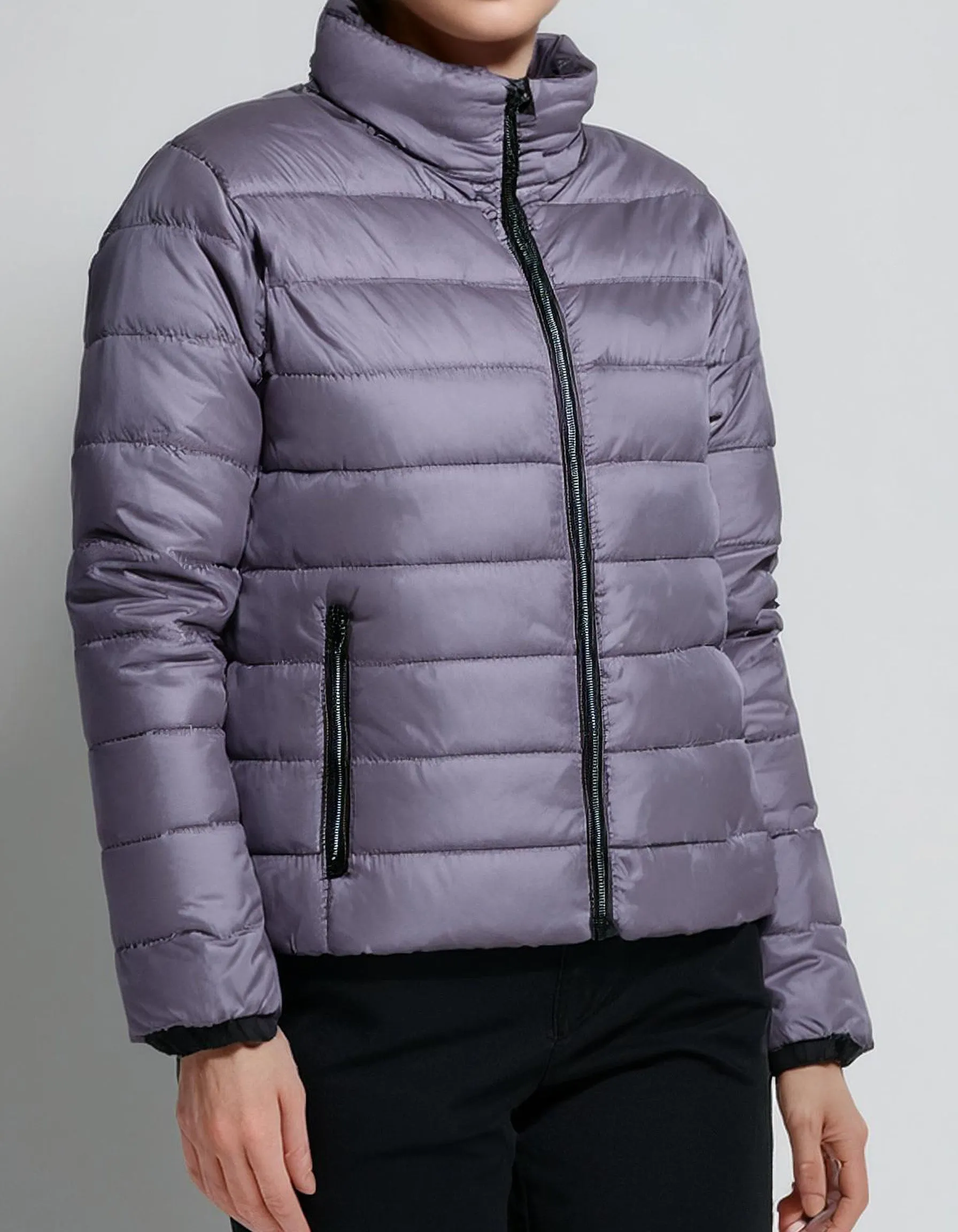 Lavender Lightweight Puffer Jacket