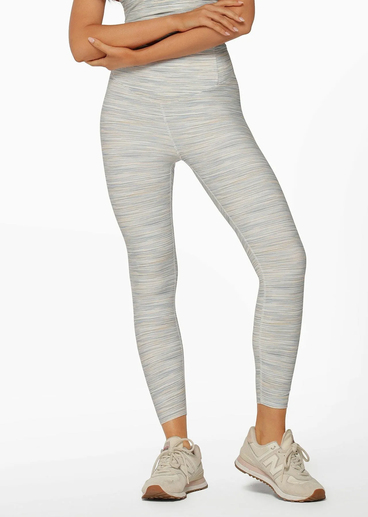 Lorna Jane Sunset Ankle Biter Leggings - Sunset Marl