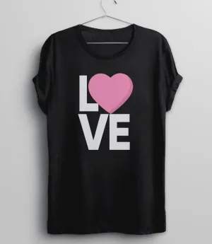 Love Graphic Tee | Womens Valentines Day Shirt