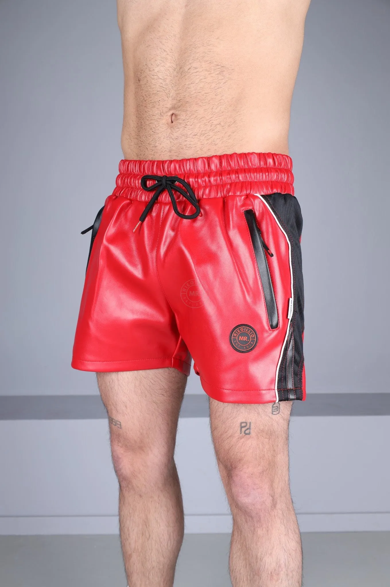 MR. 24 Tracksuit Short - Red