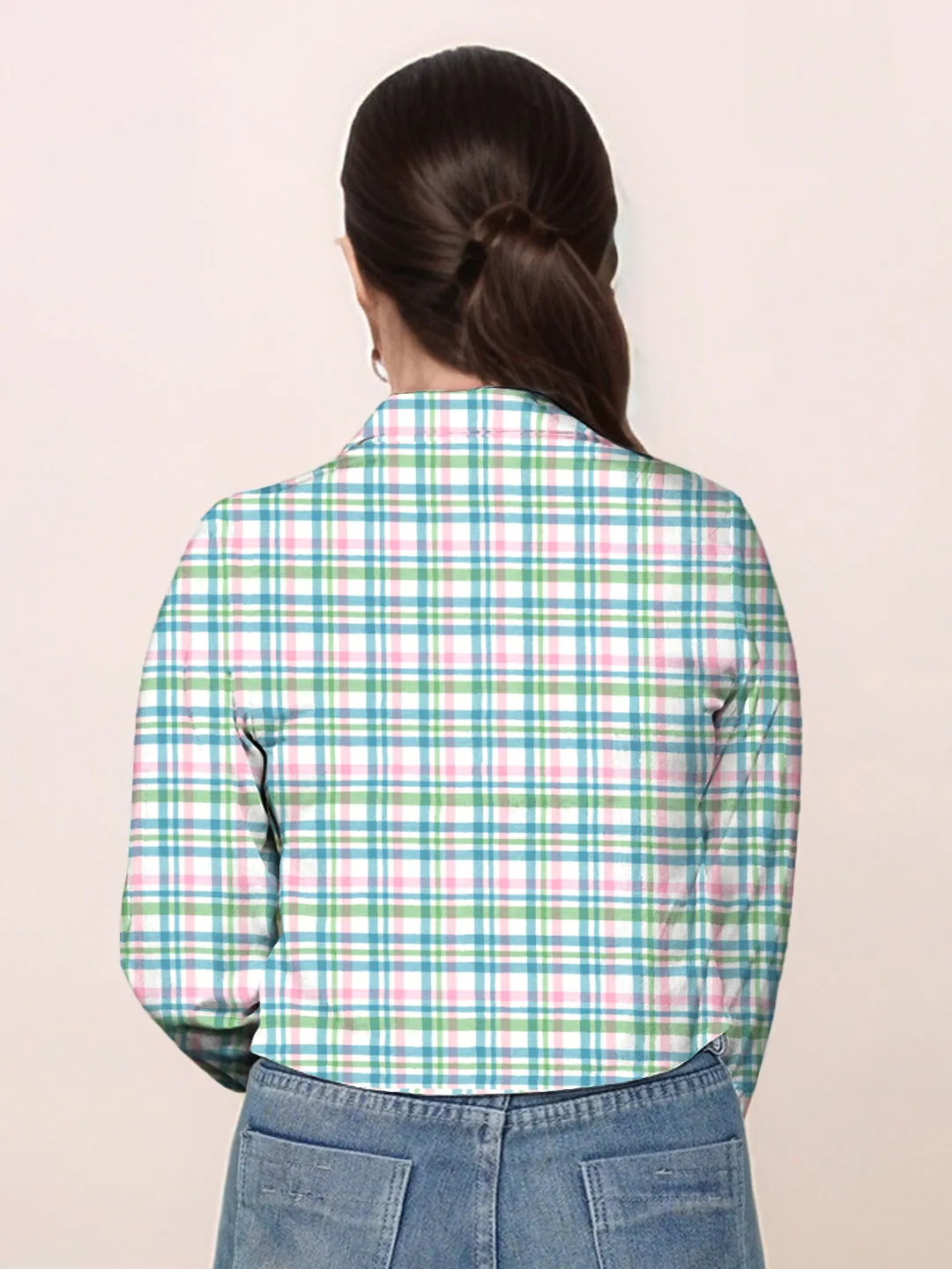 Multi-Colored Checks Relaxed Fit Full Sleeve Shirt