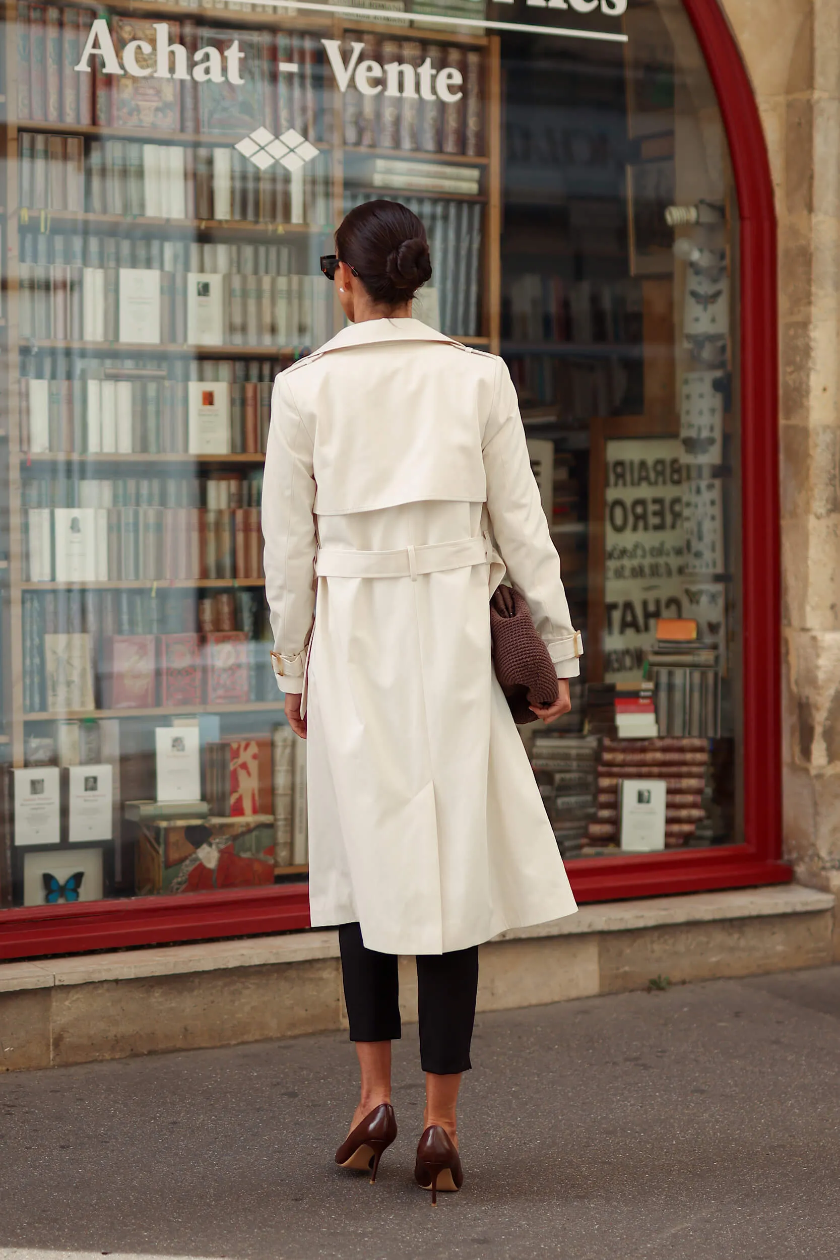 Nicole Cotton Trench Coat