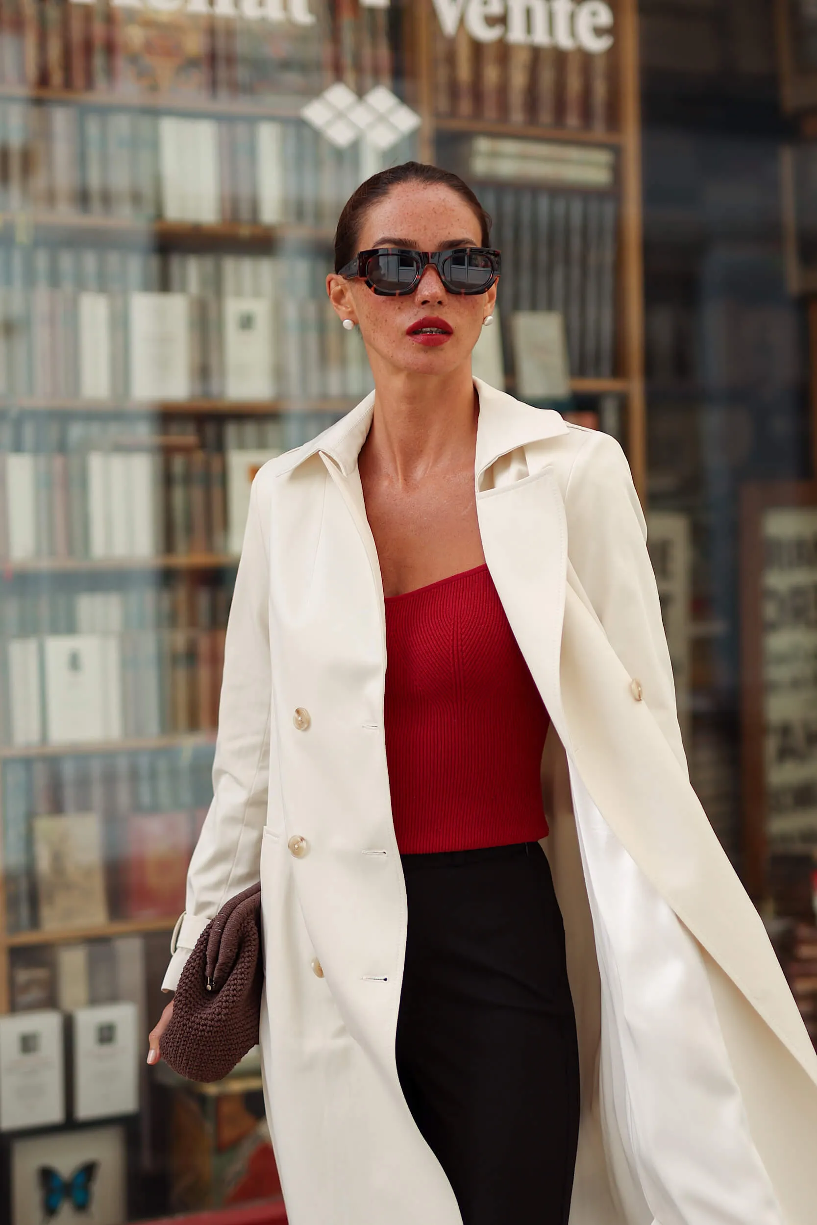 Nicole Cotton Trench Coat