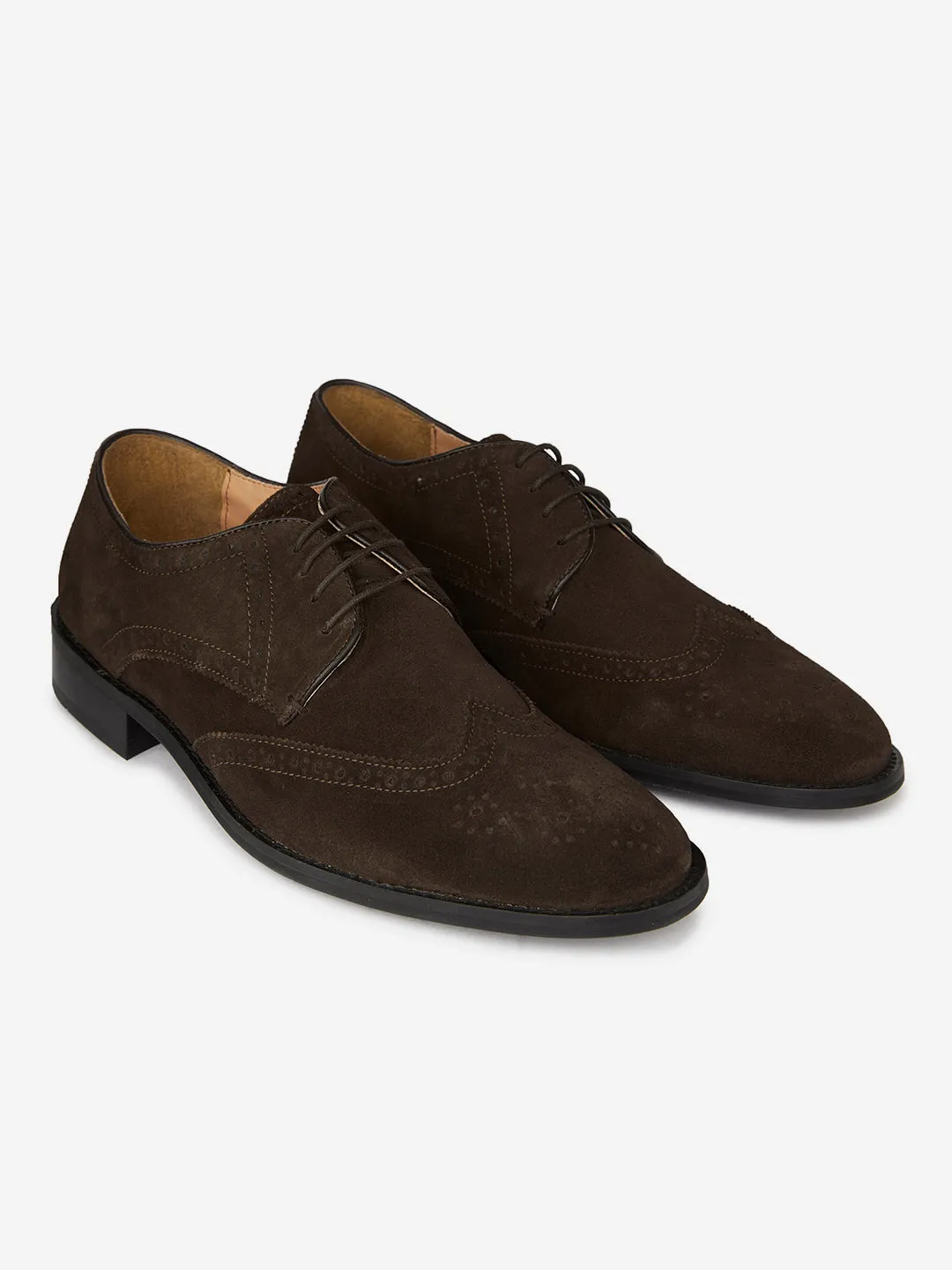 Perforated Leather Derbys