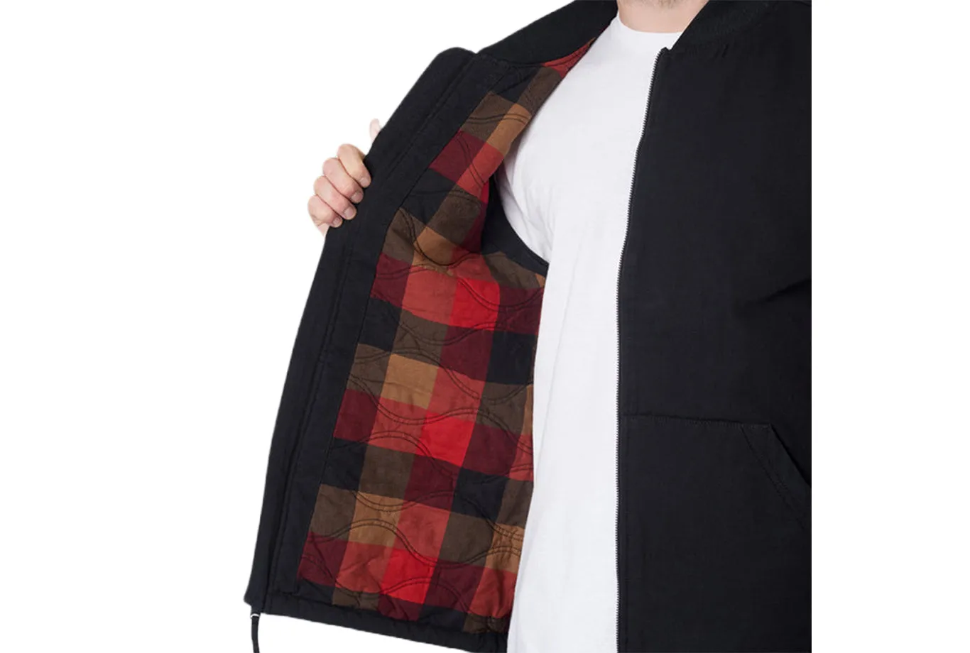 PLAID TALBOT VEST