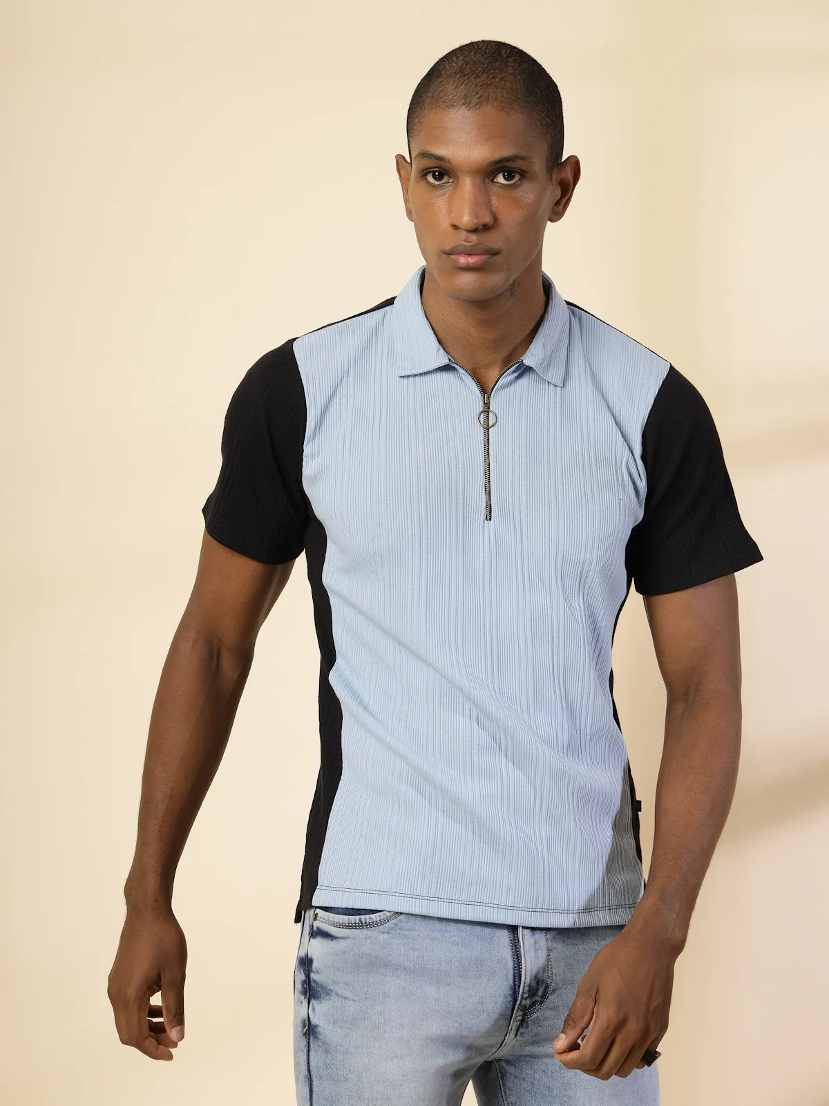 Relaxed Fit Men's Polo T-Shirt