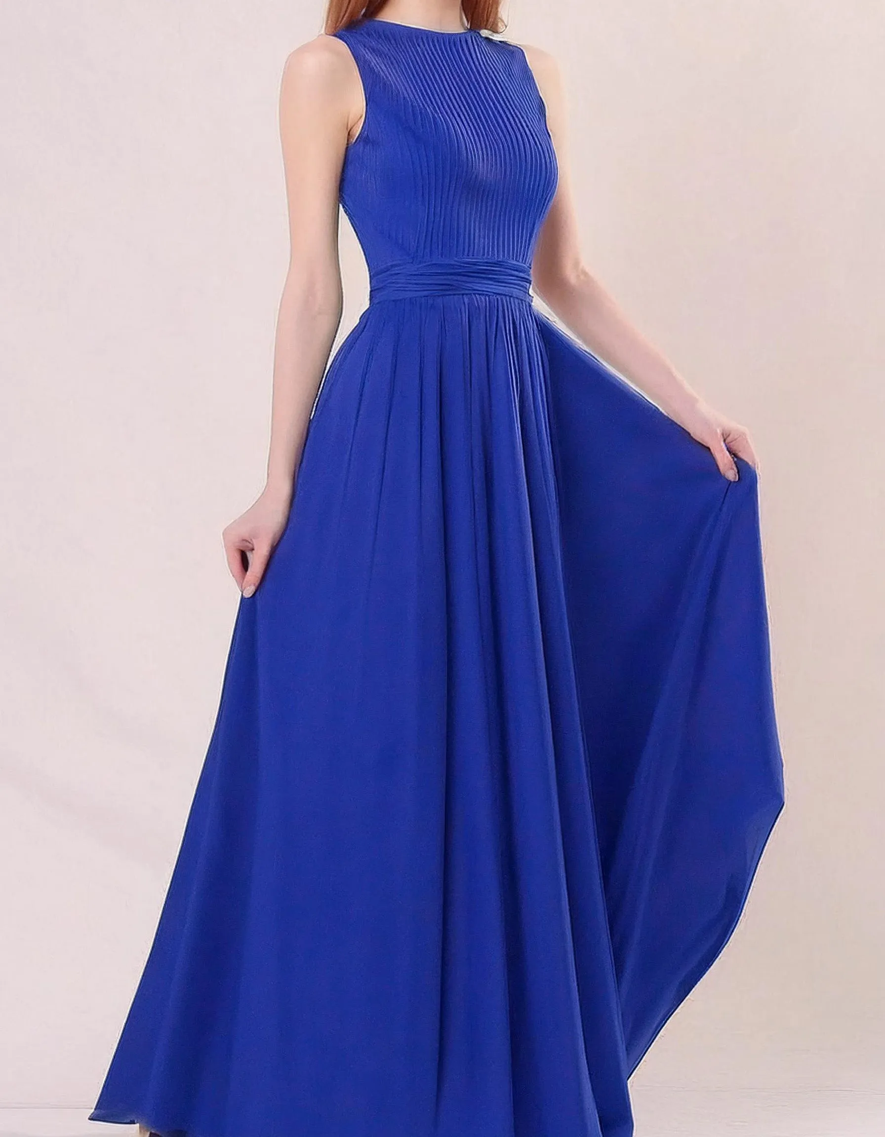 Royal Cobalt Evening Gown