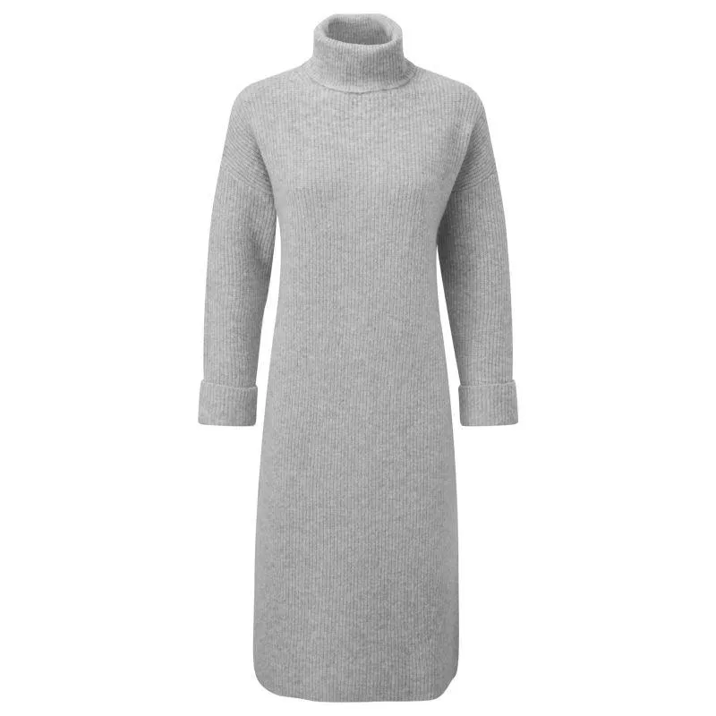 Schoffel Thistle Roll Neck Ladies Dress - Grey