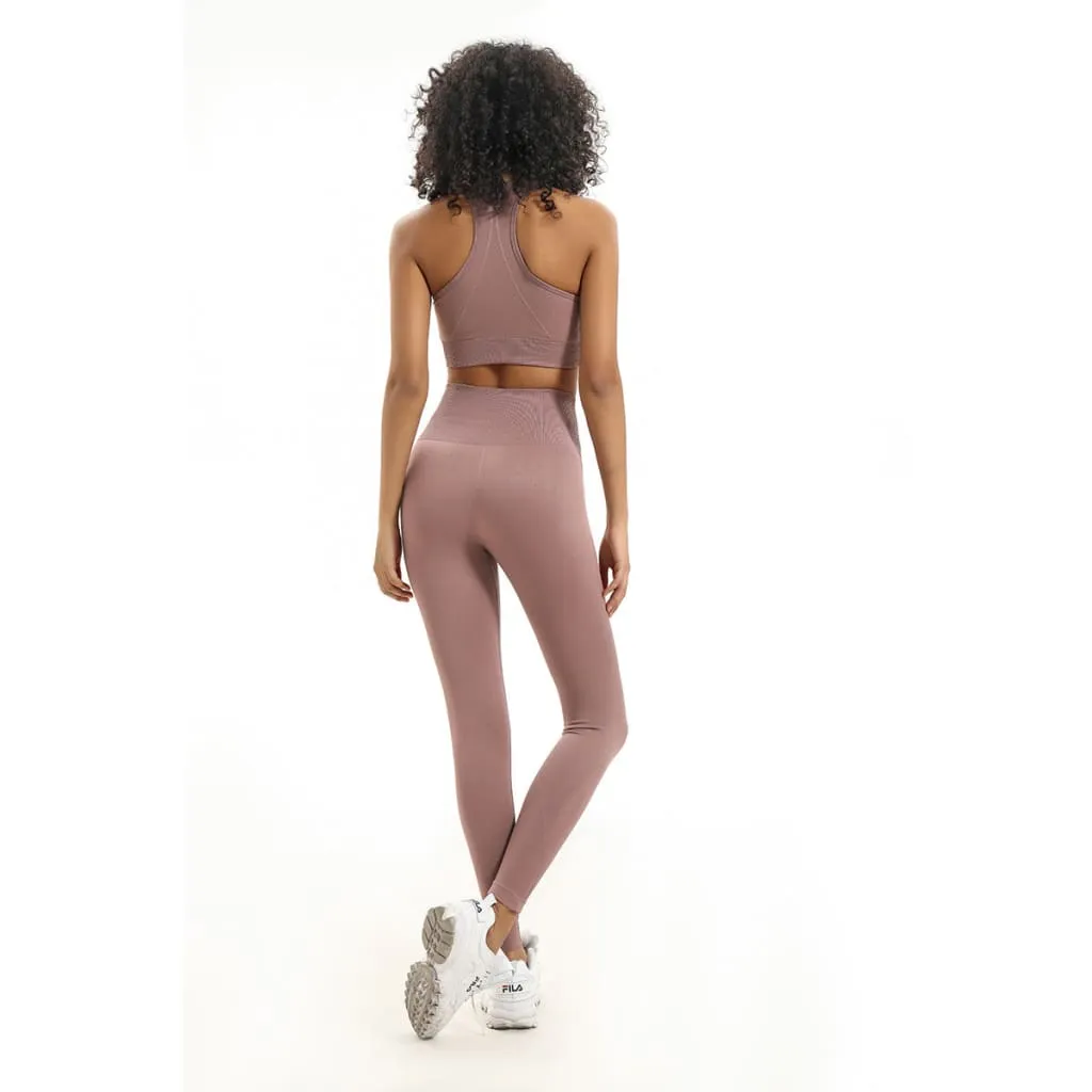 Seamless Racerback Sports Bra & High Stretch Leggings Set