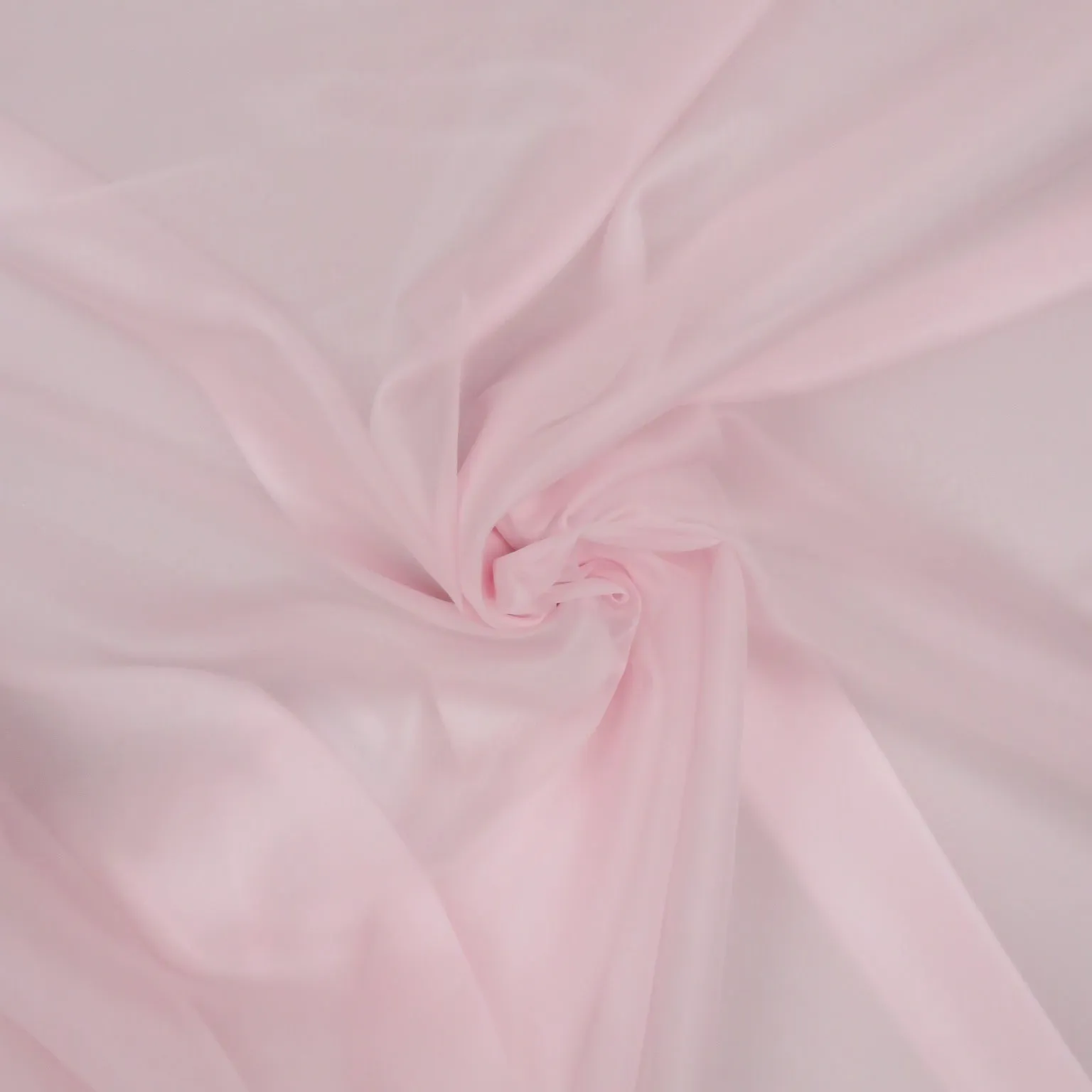 Solid Pink Silk Organza Fabric 54" 8mm