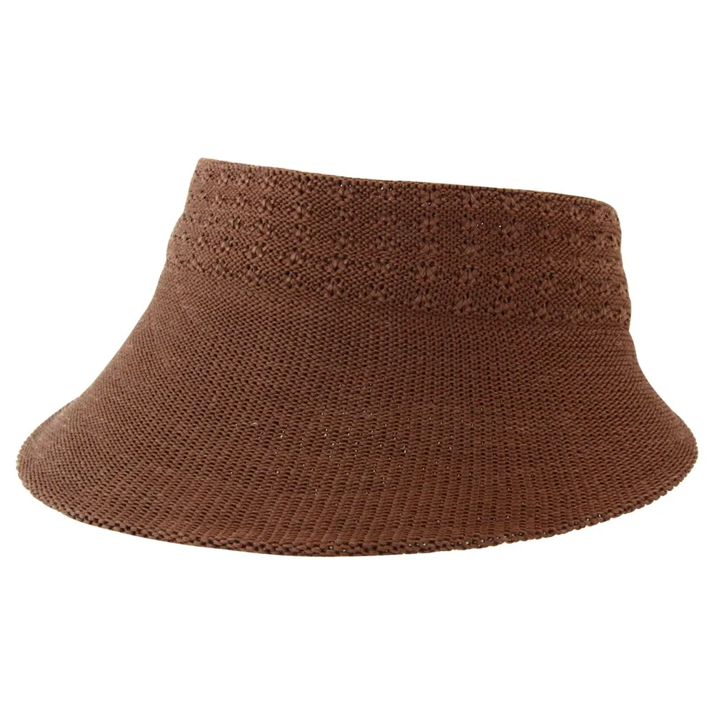 Summer Lovin' Roll Up Visor - Brown