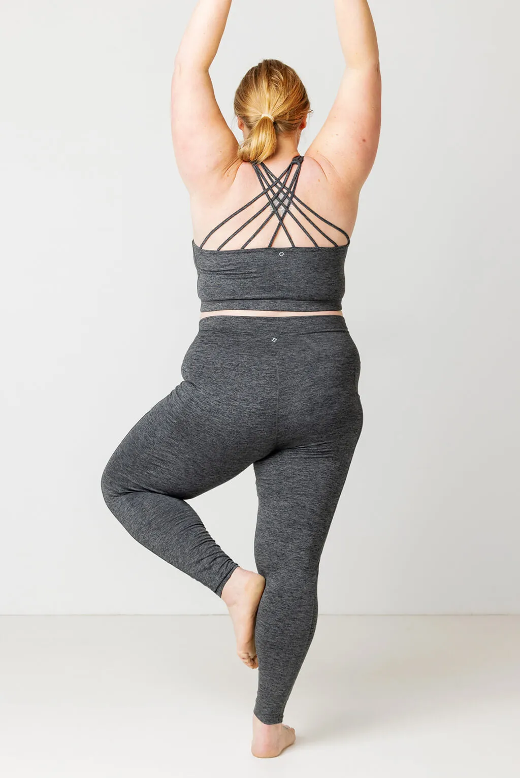 SuperSoft Pocket Leggings - Heather Gray