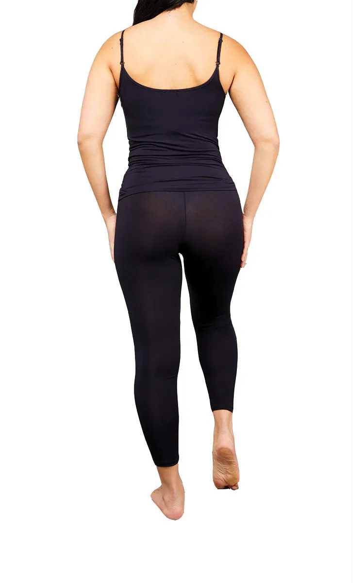 Tani 100% Modal Legging 7/8th Length in Navy 89226