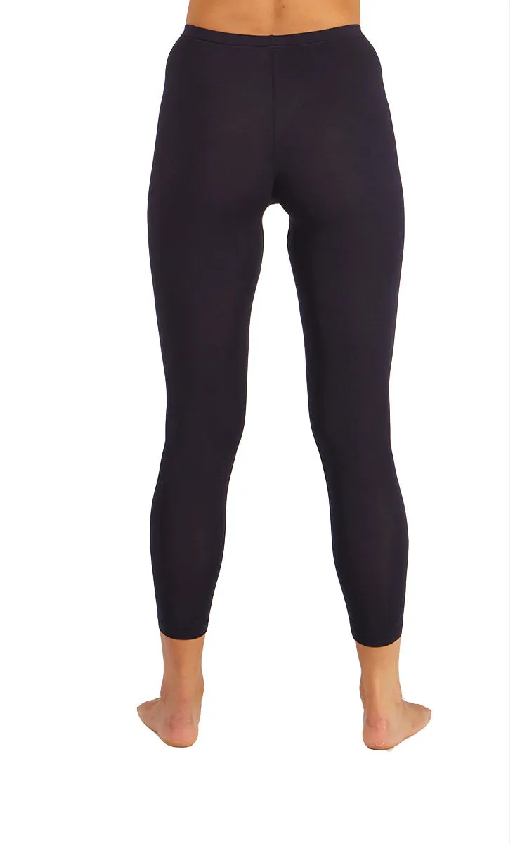 Tani 100% Modal Legging 7/8th Length in Navy 89226