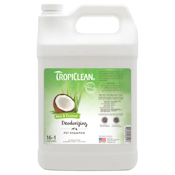 Tropiclean Aloe & Coconut Shampoo - Gallon