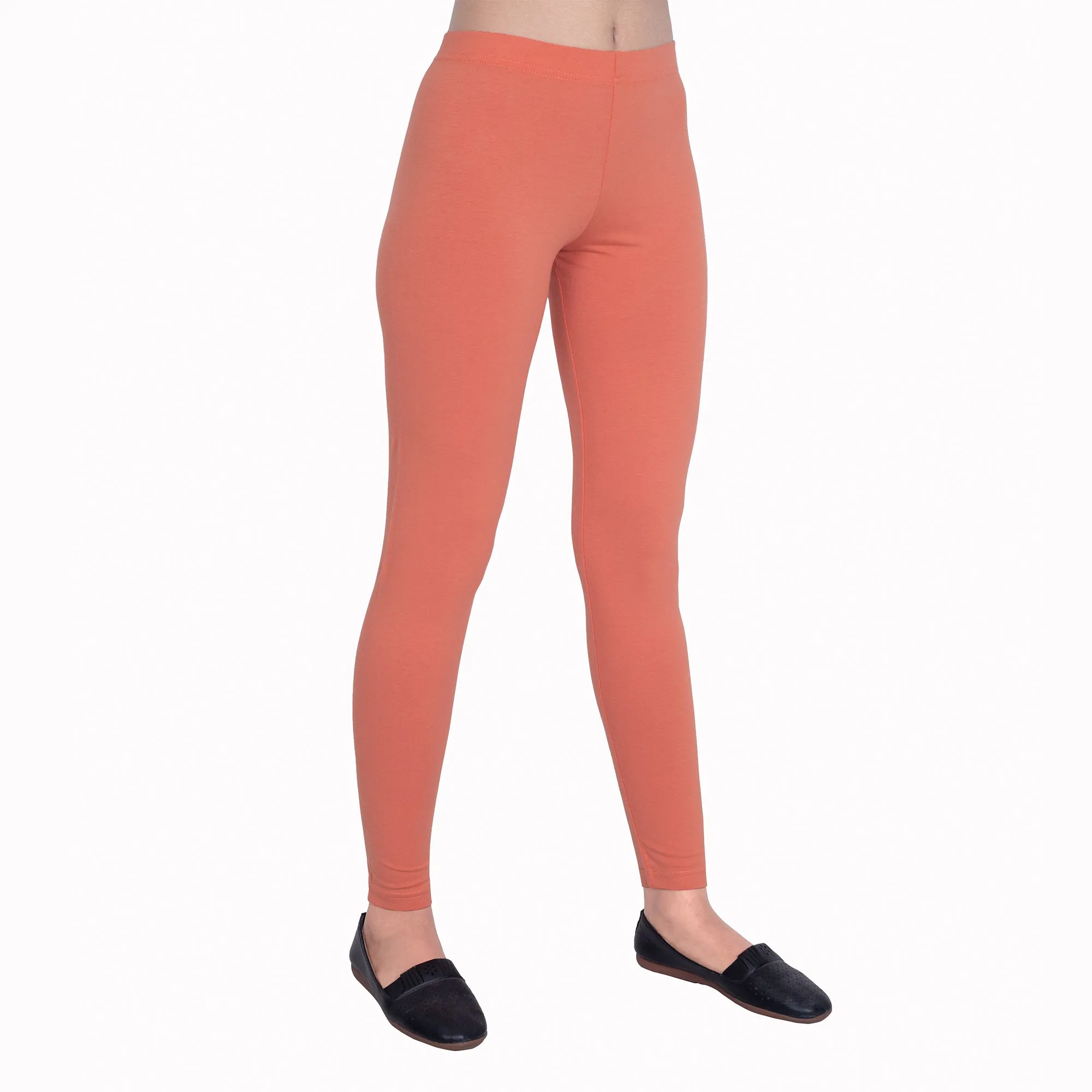 Women Clay Breathable Long Length Legging