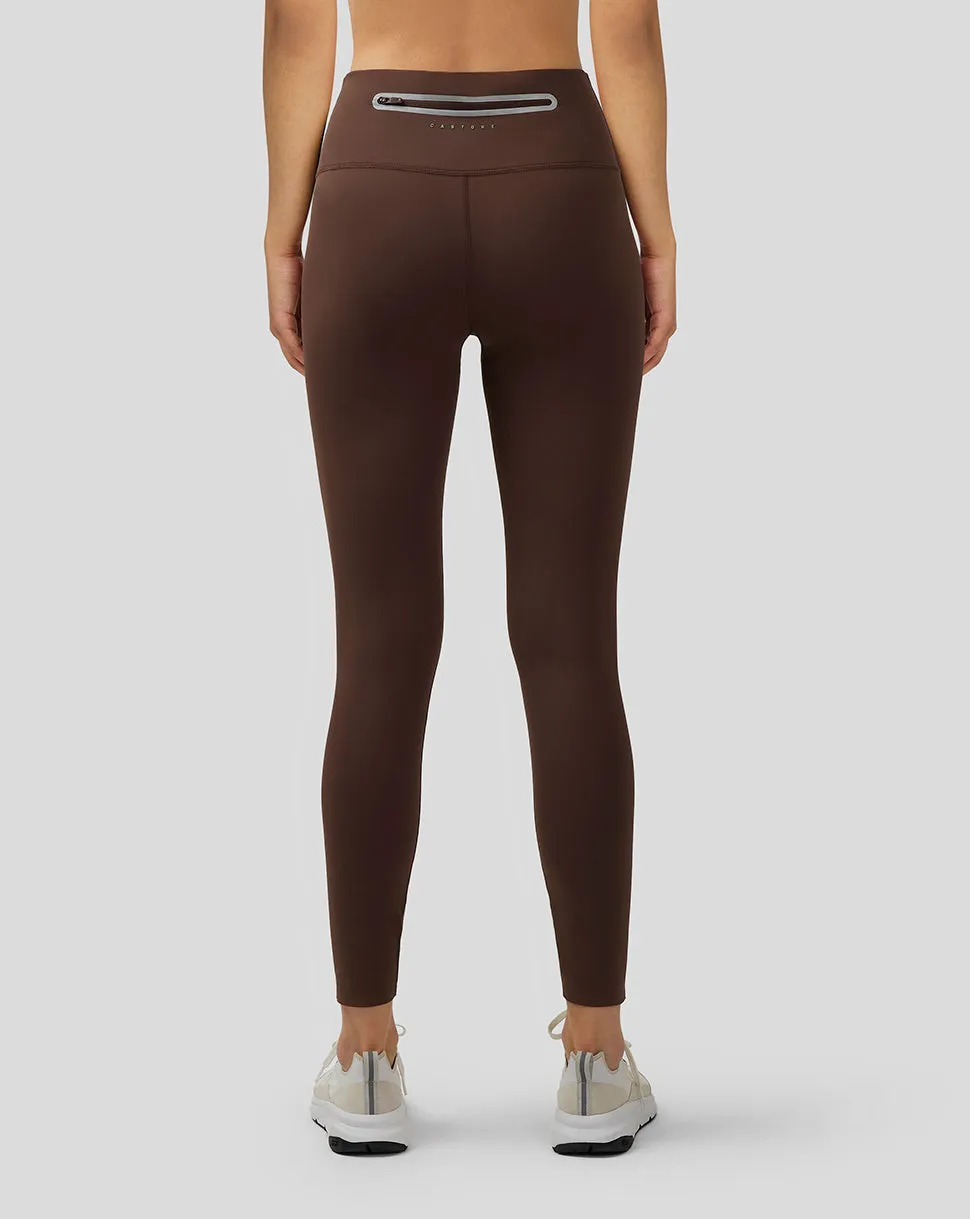 Women’s Zone Breathable Performance Leggings - Brown