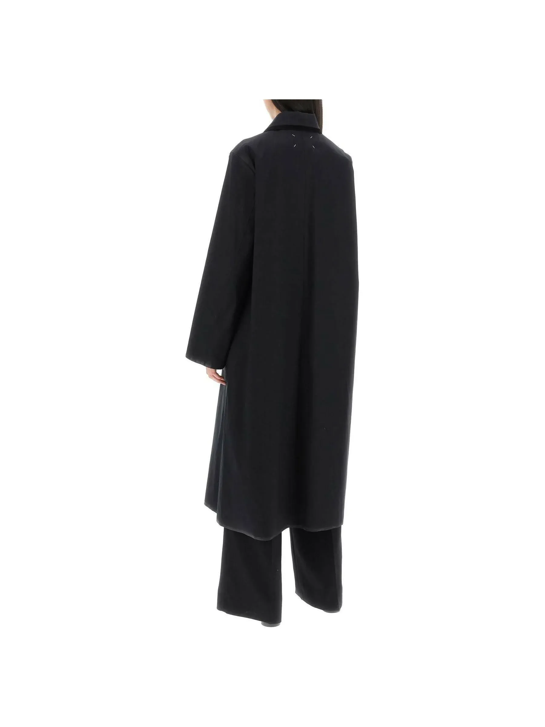 Wool Long Overcoat